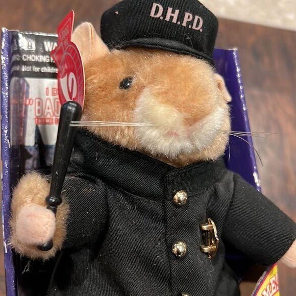 NIB New Gemmy DANCING HAMSTER Sarge Police Bad Boys Song no batteries - Picture 2 of 9